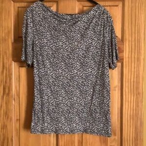 Talbots rayon blend top